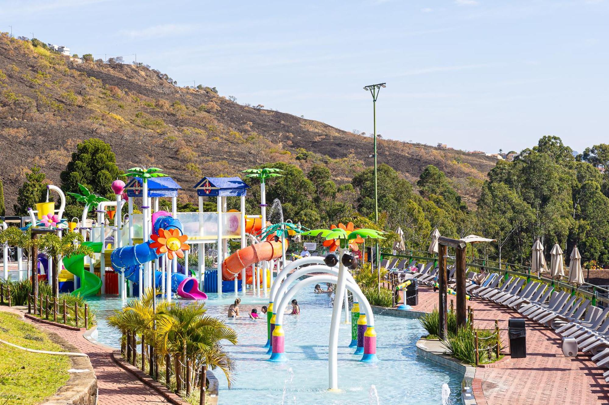 Golden Park All Inclusive Poços de Caldas Exterior foto Splash Island