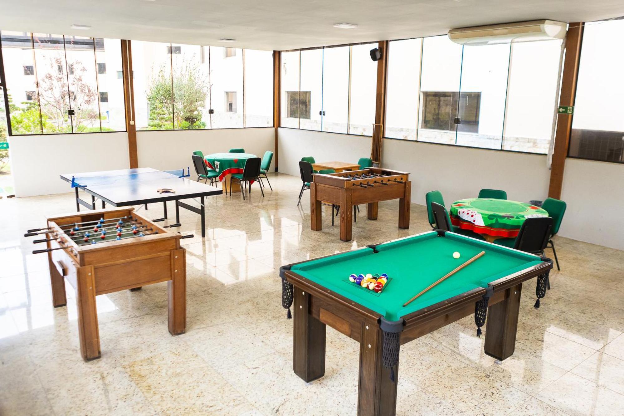 Golden Park All Inclusive Poços de Caldas Exterior foto Games room