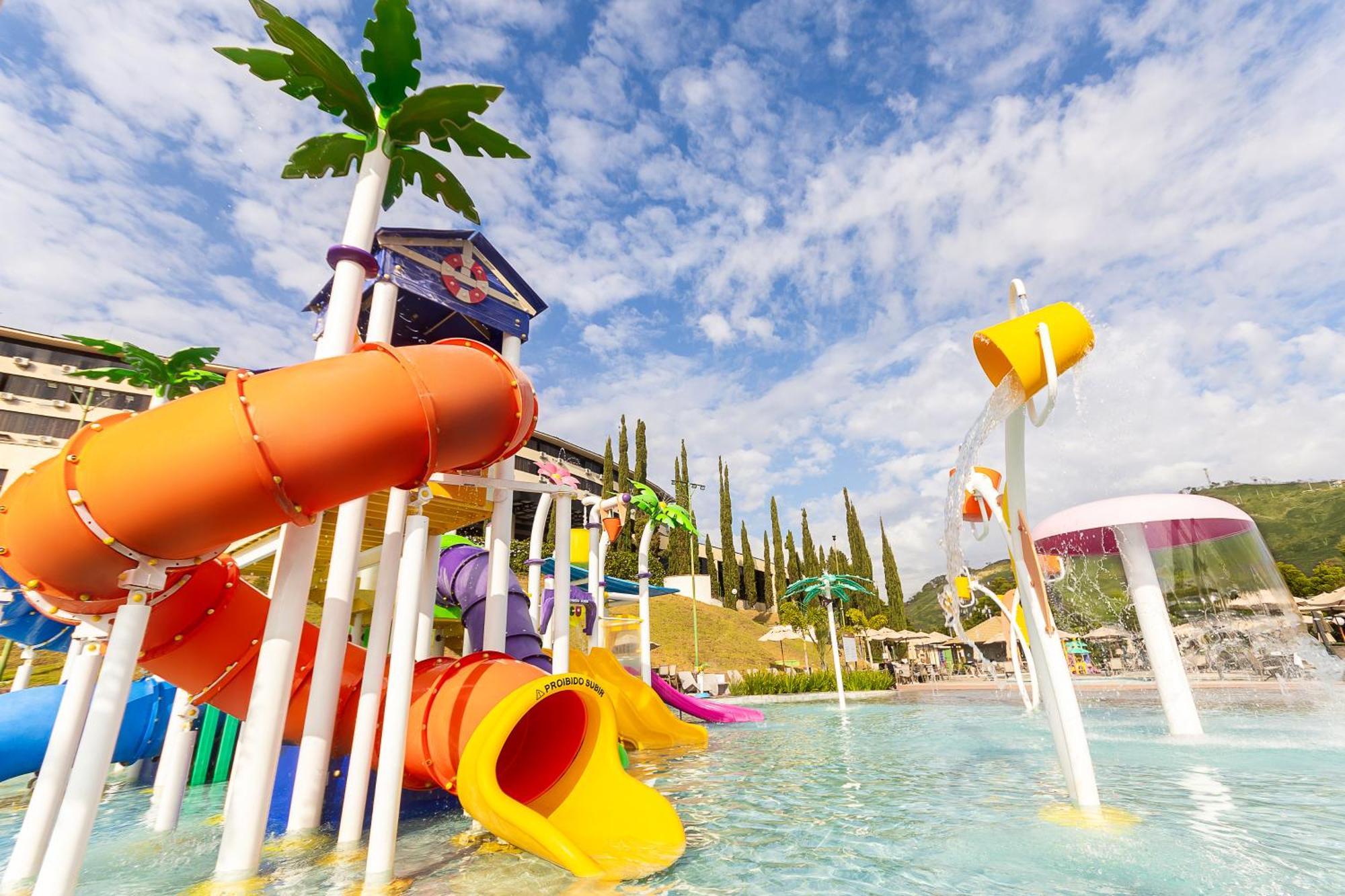 Golden Park All Inclusive Poços de Caldas Exterior foto The water park